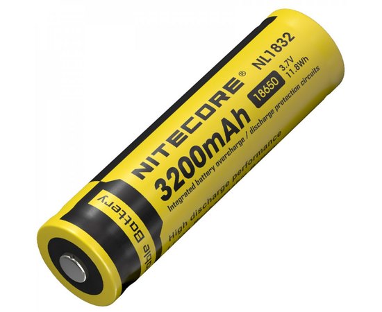 Аккумулятор 18650 Nitecore 3200mAh NL1832 (6-1041)