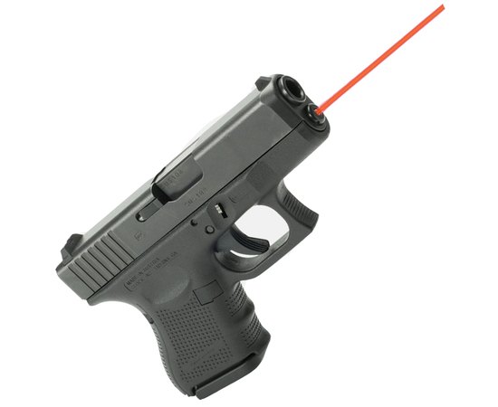 Лазерный целеуказатель LaserMax для Glock 26/27 GEN4 Красный (LMS-1161-G4)