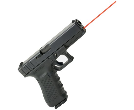 Лазерный целеуказатель LaserMax для Glock23 GEN4 Красный (LMS-G4-23)