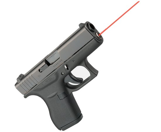 Лазерный целеуказатель LaserMax для Glock42 Красный (LMS-G42)