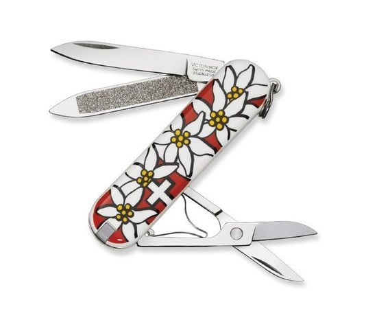 Многофункциональный нож Victorinox Classic SD Edelweiss 0.6203.84