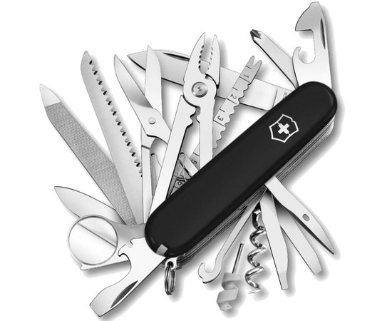 Многофункциональный нож Victorinox SwissChamp Black 1.6795.3