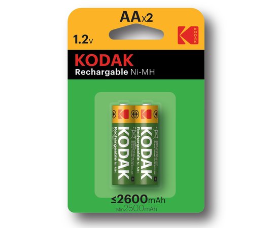 Акумуляторна батарейка Kodak Ni-MH AA 2600 mAh 1x2шт (6410551)