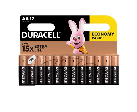 Батарейка Duracell AA MN1500 1х12 шт (6409644)