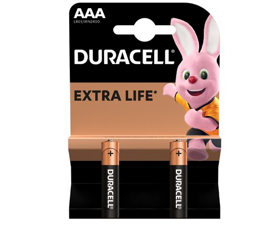 Батарейка Duracell AAA MN2400 1x2 шт (6409628)