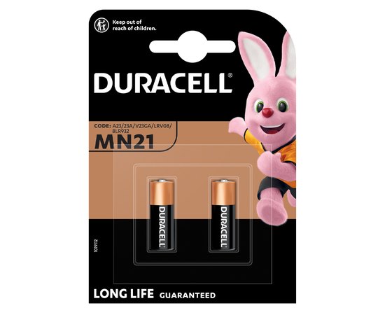 Батарейка Duracell MN21 BLN 01x10 2 шт (6457878)