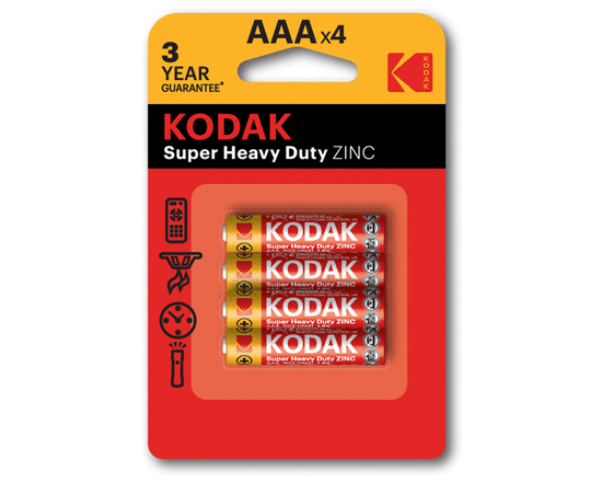 Батарейка Kodak Extra Heavy Duty AAA 1x4 шт (6409675)