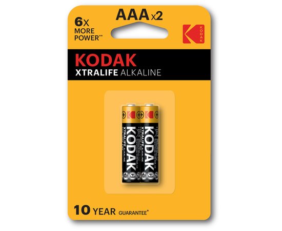 Батарейка Kodak XtraLife AAA 1x2 шт (6329855)