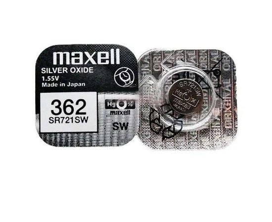 Батарейка Maxell SR721SW 1PC EU MF (6813363)