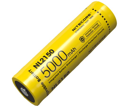 Аккумулятор 21700 Nitecore 5000 mAh NL2150DW (6-1447)