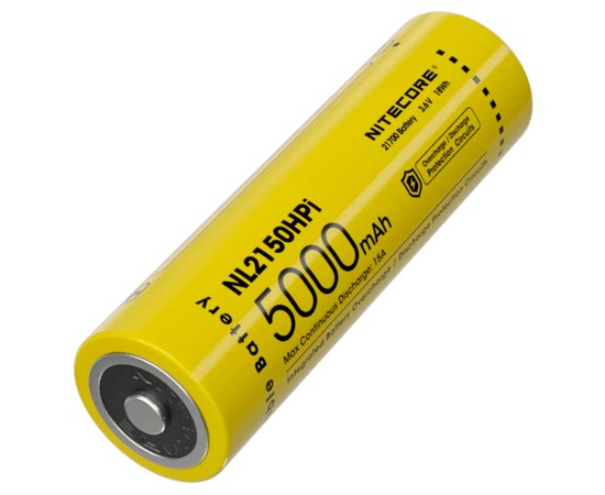 Аккумулятор 21700 Nitecore 5000 mAh NL2150HPi (6-1379_50_HPi)