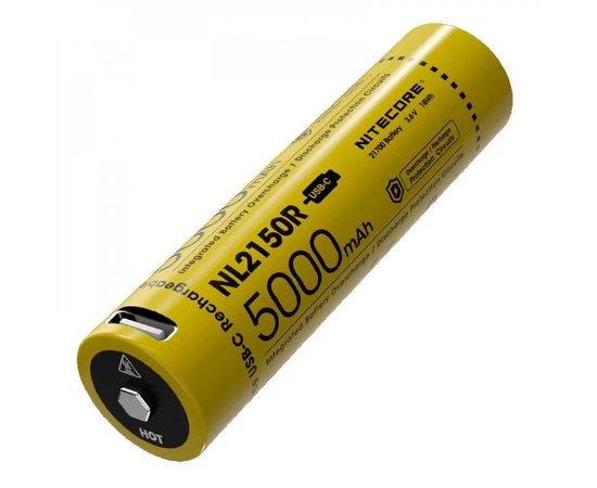 Аккумулятор 21700 Nitecore 5000 mAh NL2150R (6-1379_50_R)