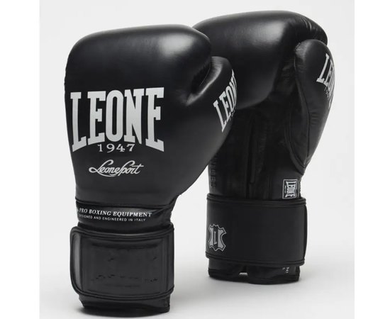 Боксерские перчатки Leone Greatest Black 18 ун. (3266_500169), Вес: 18 унций