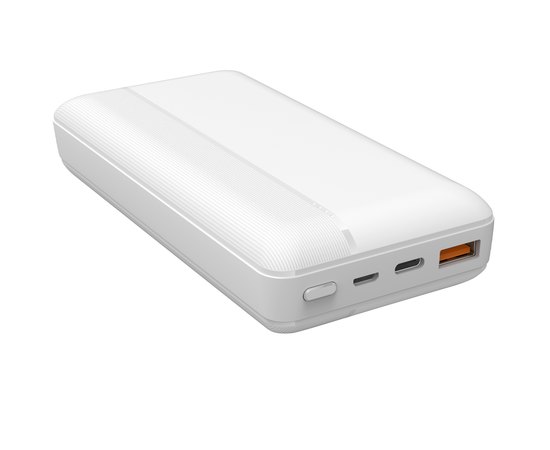 Повербанк BYZ W23 20000 mAh White (6806024), Колір: Білий