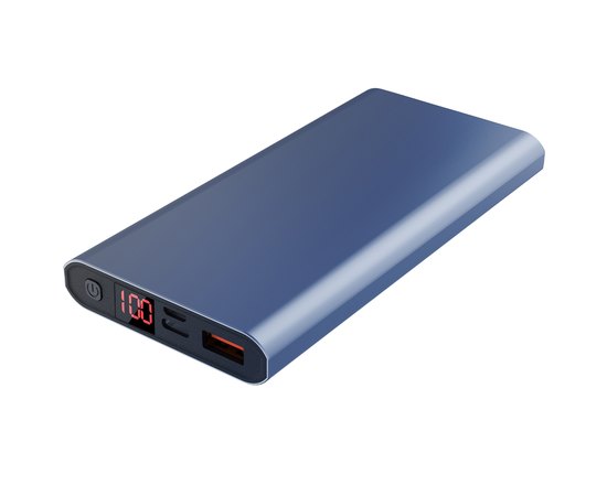 Повербанк BYZ W6 10000 mAh Dark Blue (6806019), Цвет : Синий