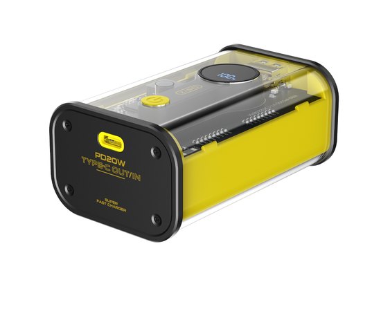 Повербанк BYZ W89 10000 mAh Yellow (6833987), Цвет : Жёлтый