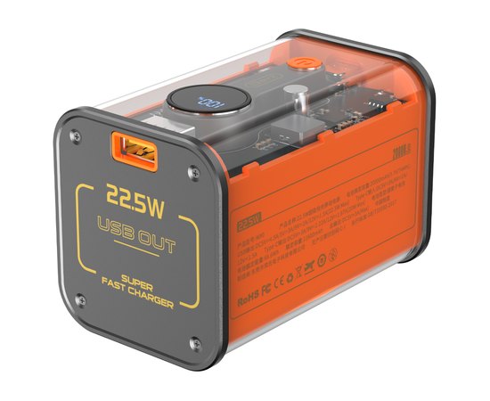 Повербанк BYZ W90 20000 mAh Orange (6833993), Колір: Помаранчевий