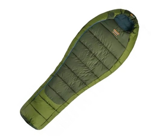 Спальный мешок Pinguin Comfort PFM (-1/-7°C), 185 см - Left Zip, Khaki (PNG 234145)