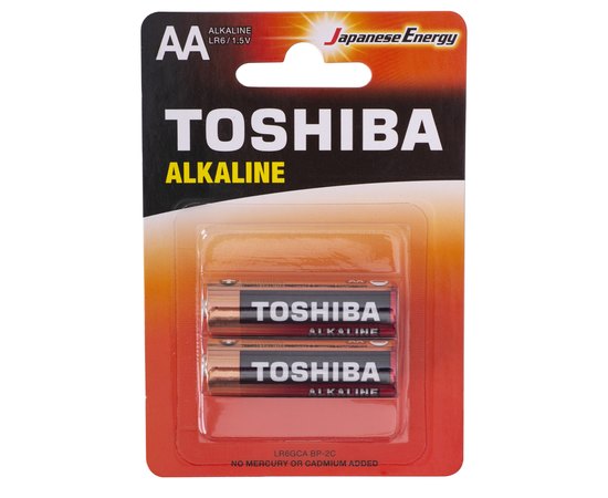 Батарейка Toshiba AA Economy Alkaline BP 1x2 шт (6550758)