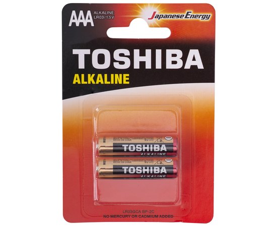 Батарейка Toshiba AAA Economy Alkaline BP 1x2 шт (6550753)