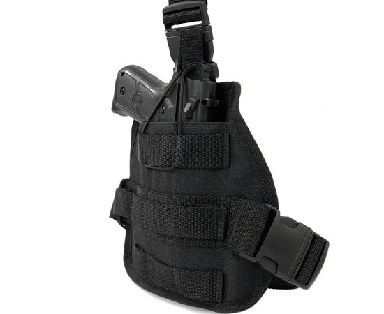 Кобура TTX на бедро для ПМ с Molle черный (LE2438)