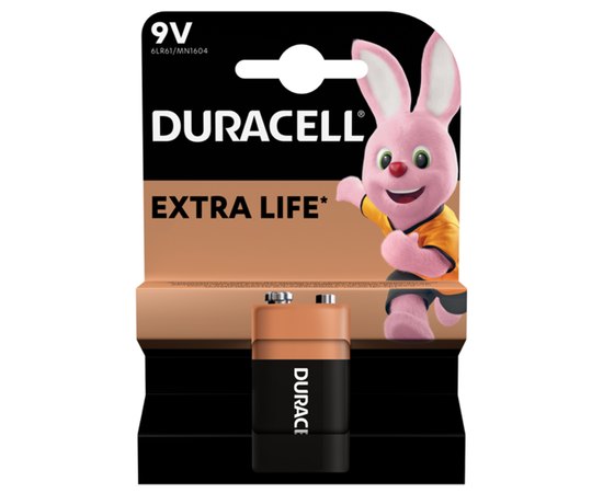 Батарейка Duracell 6LR61 1 шт (5214444) 