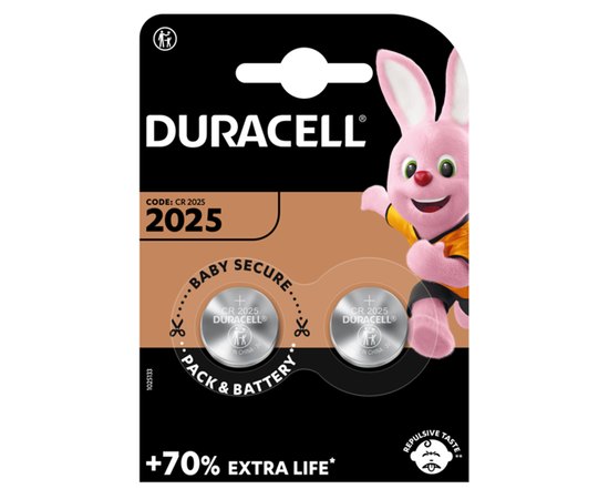 Батарейка Duracell DL2025 DSN 2 шт (6409618)