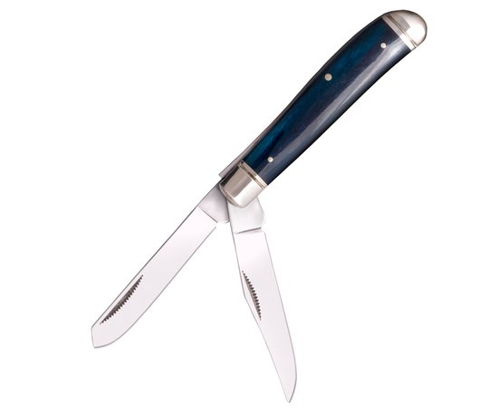 Карманный нож Cold Steel Mini Trapper Blue Bone (CS-FL-MTRPR-B), Цвет : Синий