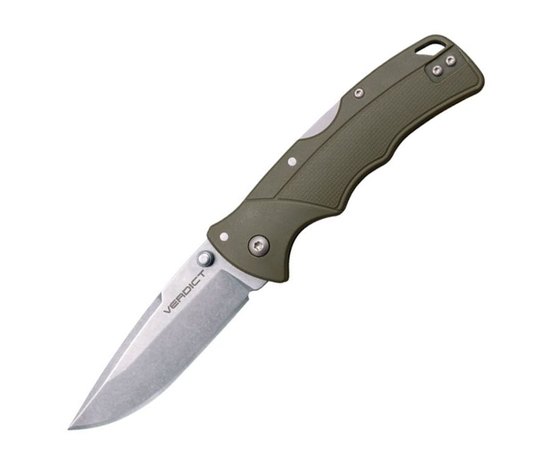 Карманный нож Cold Steel Verdict SP OD green (CS-FL-C3SPSSODG), Цвет : Зелёный