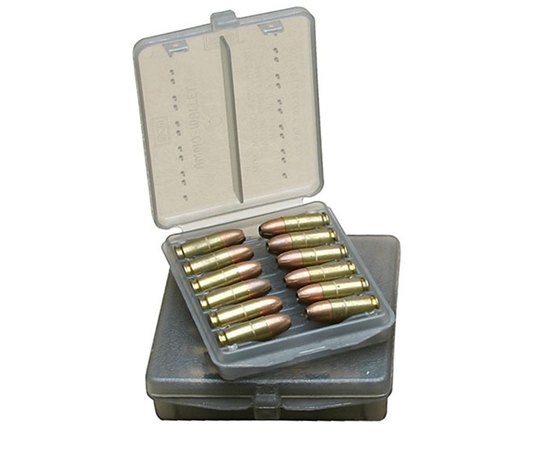 Коробка MTM Ammo Wallet на 18 патронов кал. 45 ACP дымчатый (W18-45-41)