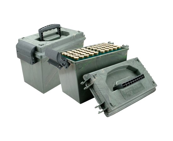 Коробка MTM Shotshell Dry Box на 100 патронов кал. 12/76 камуфляж (SD-100-12-09)