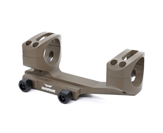 Моноблок Warne X-Skeleton Mount 30 мм Ultra High Weaver/Picatinny FDE (XSKEL30DE), Цвет: Бежевый