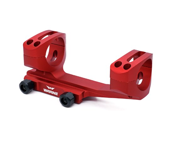 Моноблок Warne X-Skeleton Mount 30 мм Ultra High Weaver/Picatinny Red (XSKEL30R), Цвет: Красный