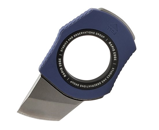 Нож туристический SOG Rapid Edge Midnight Blue (18-30-03-43), Цвет : Синий