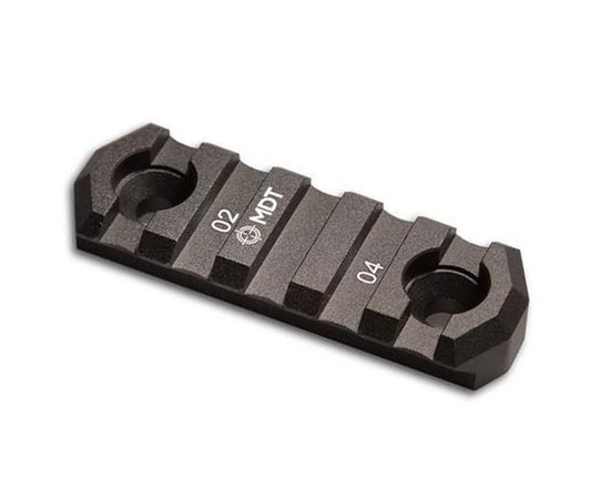 Планка MDT Picatinny Rail 2.5" (5 slots) black (102216-BLK)