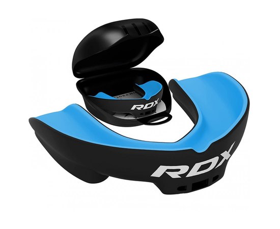 Капа для боксу RDX Gel 3D Pro Black/Blue Junior (3286_403006), Колір: Синій/Чорний