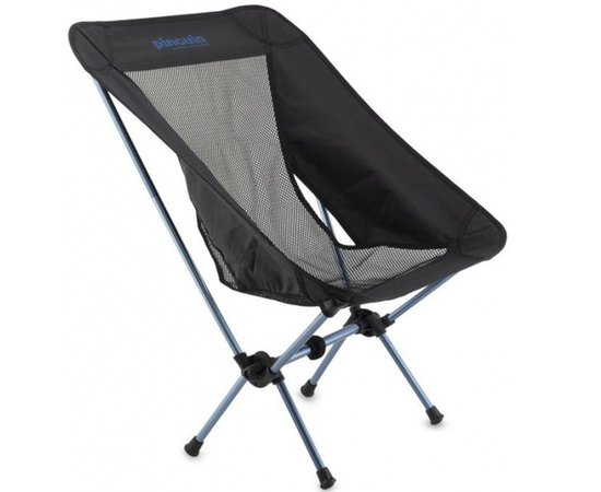 Крісло розкладне Pinguin Pocket Chair 2020, Black/Blue (PNG 659054)