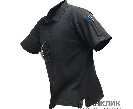 Футболка-поло тактическая мужская Vertx p.XL (черная) (3000BK)