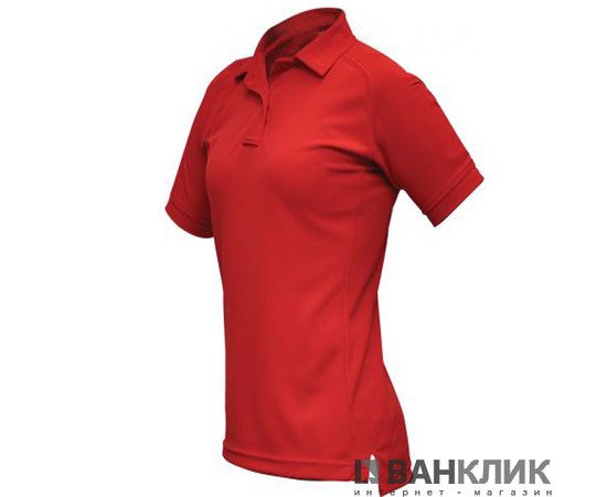 Футболка-поло тактическая женская Vertx p.M (красная) (4010RDP)