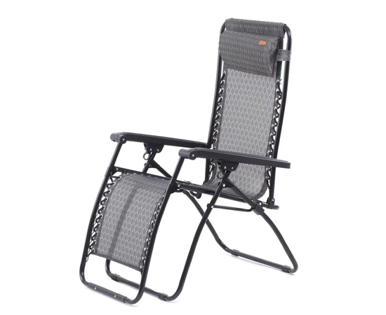 Шезлонг KingCamp Deckchair Cool Style Middle gray KC3902