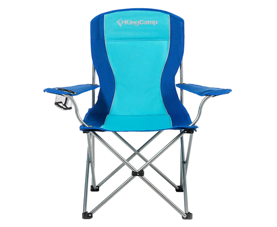 Стул KingCamp Arms Chairin Steel Blue KC3818, Цвет : Голубой