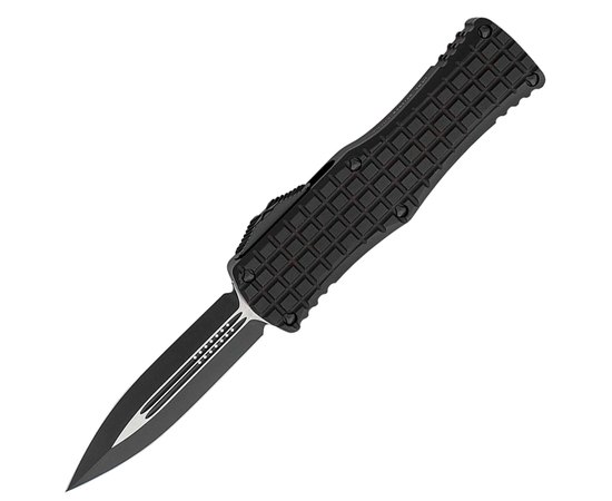 Карманный нож Microtech Hera Double Edge Black Blade Frag Black (702-1TFRS)