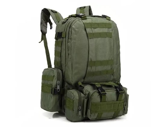 Тактичний рюкзак Smartex 3P Tactical 55 ST-002 army green (ST118), Колір: Зелений