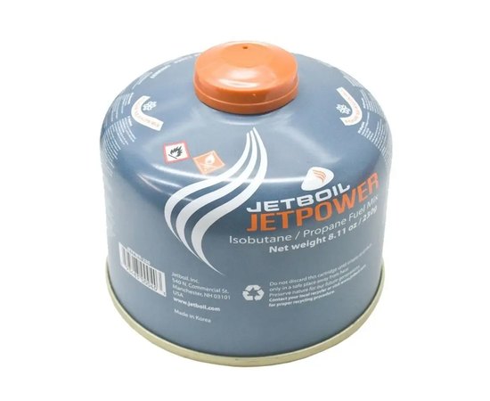 Балон газовий Jetboil Jetpower Fuel Blue, 230 г (JB JF230-EU)