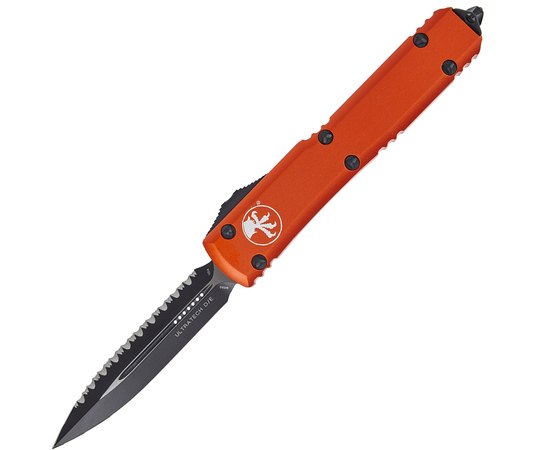 Карманный нож Microtech Ultratech DE Black Blade FS Orange (122-3OR), Цвет : Оранжевый