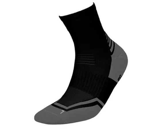 Носки InMove RUNNER DEODORANT SILVER rds.black/grey .35–37, Размеры: 35-37