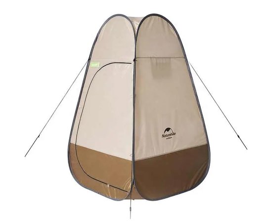 Палатка санитарная Naturehike Utility Tent 210T polyester NH17Z002-P brown (6927595795934)