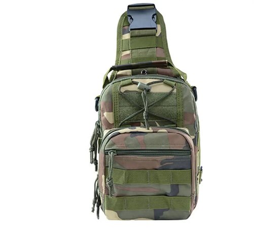 Тактична сумка через плече Smartex 3P Tactical 10 ST-050 jungle camouflage (ST219), Колір: Камуфляж