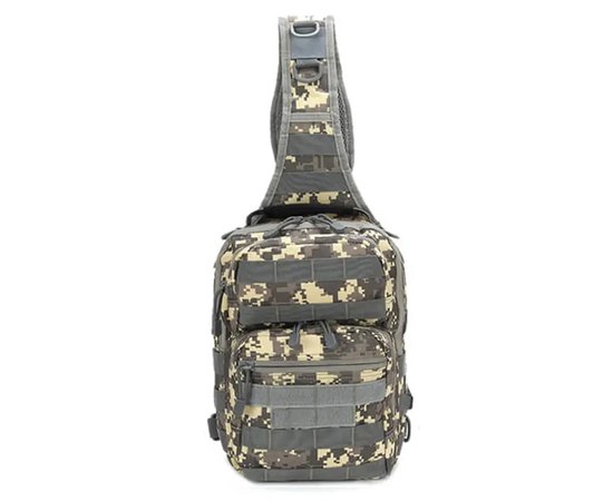 Тактическая сумка через плечо Smartex 3P Tactical 12 ST-102 acu camouflage (ST160), Цвет: Камуфляж