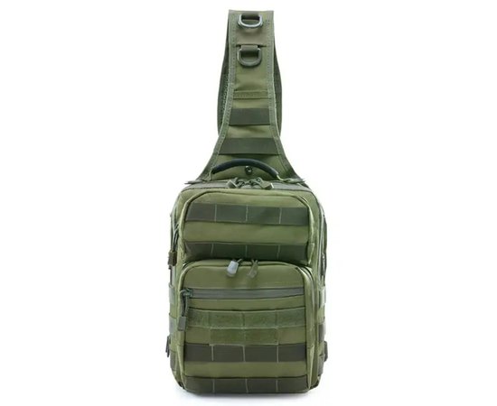 Тактична сумка через плече  Smartex 3P Tactical 12 ST-102 army green (ST158), Колір: Зелений